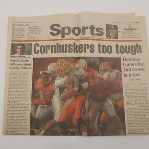 Nebraska football memorabilia 1990s